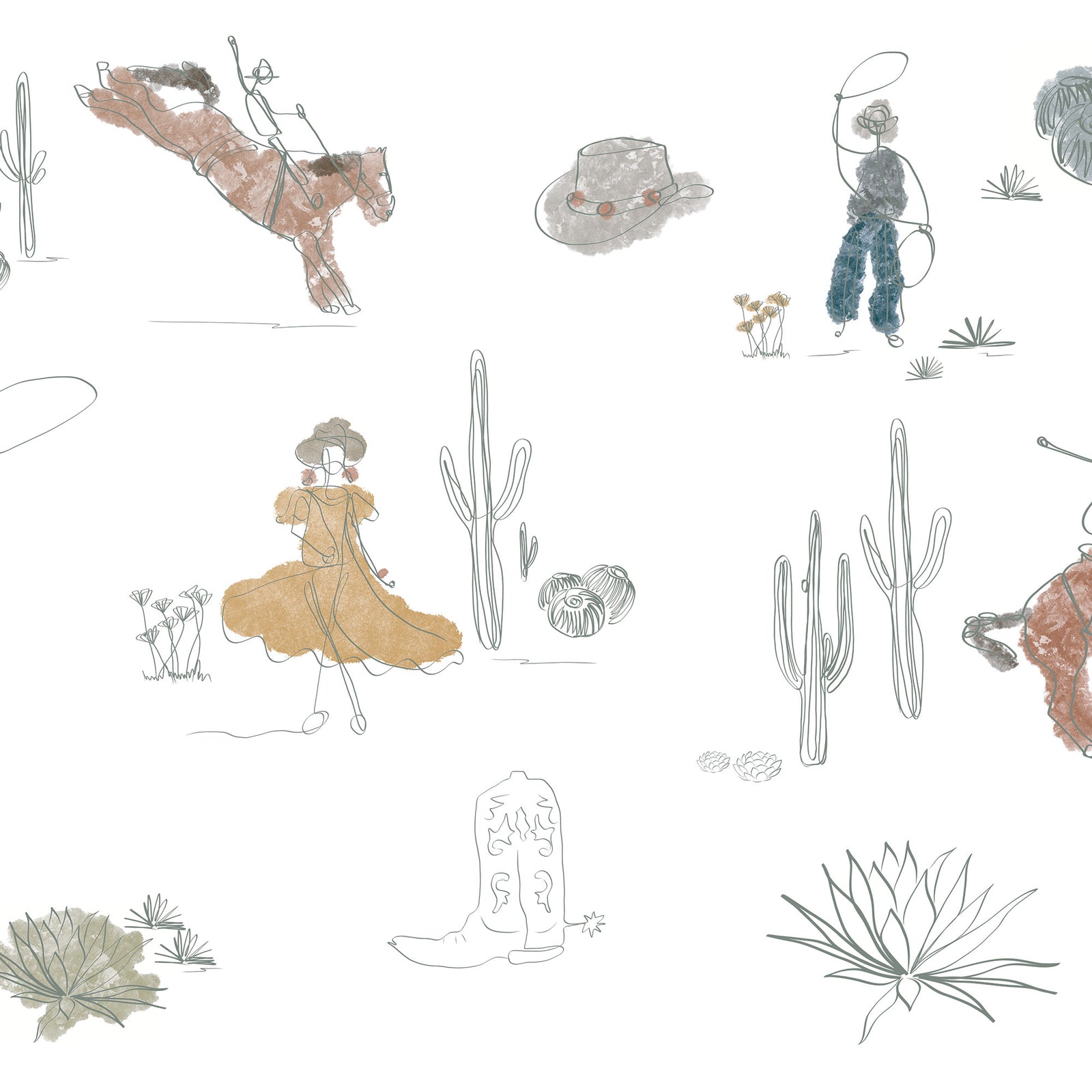 WILD WILD WEST WALLPAPER COLLECTION