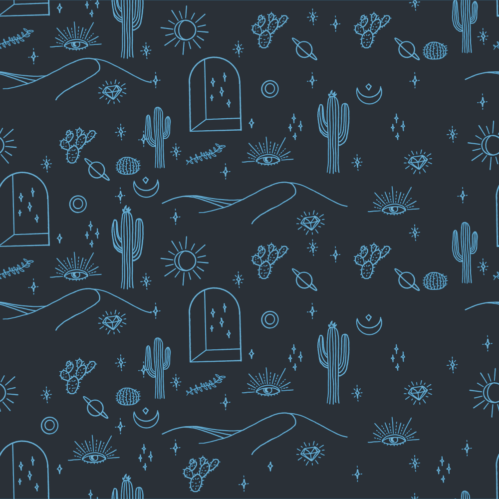 I Spy With My Little Eye Space Baby Swatch (charcoal and blue)