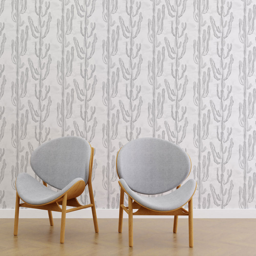 Cactus Bark Grey Room Mockup