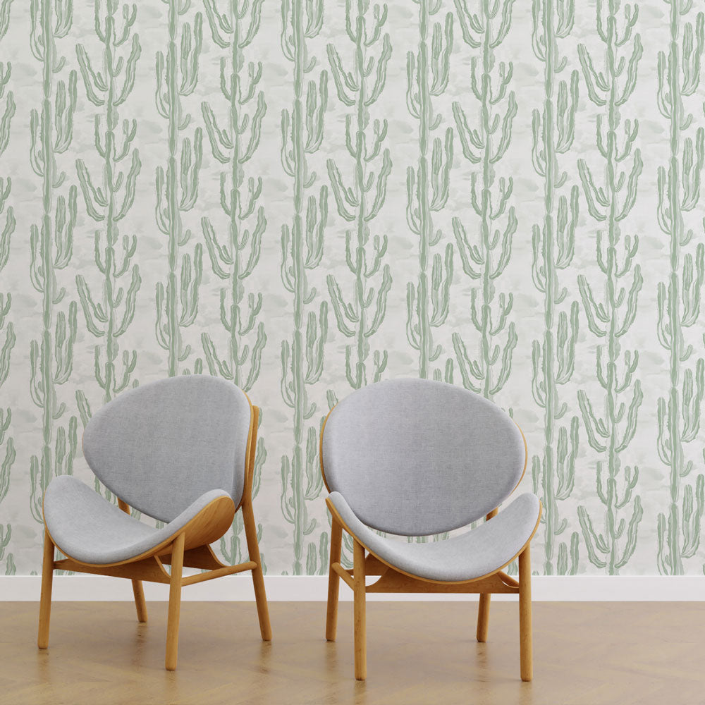 Cactus Bark Sage Room Mockup