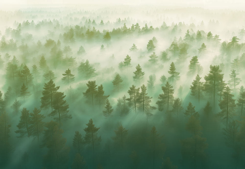 Forest Fog Light Green Swatch