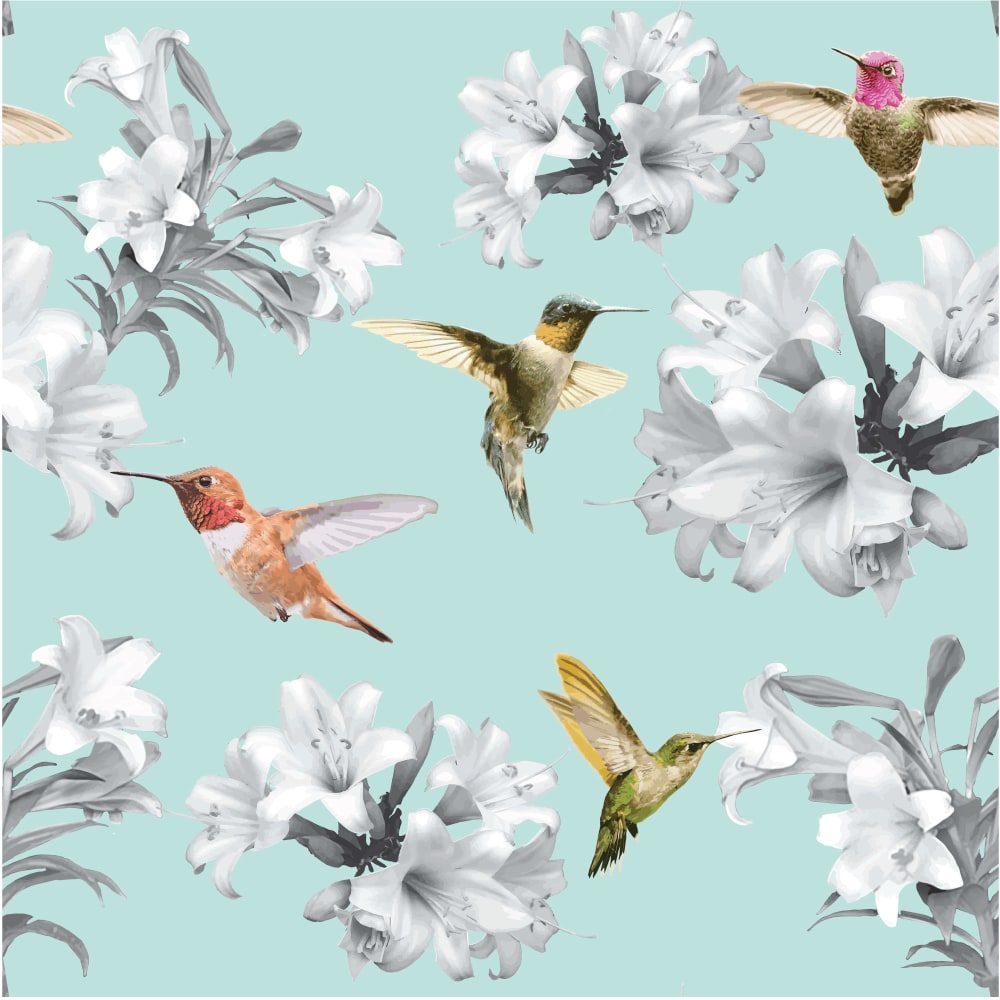 Hummingbirds Mist Full Scale