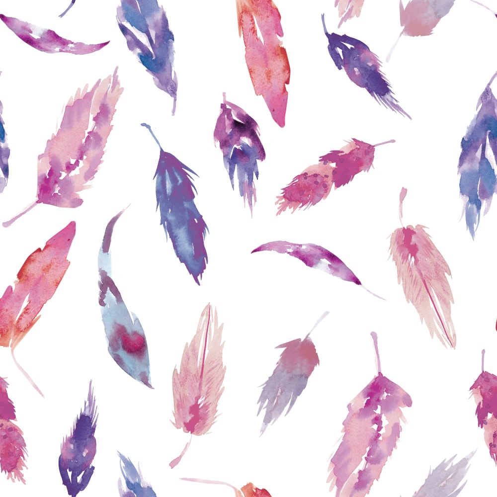 Light As A Feather pink and blue wallpaper