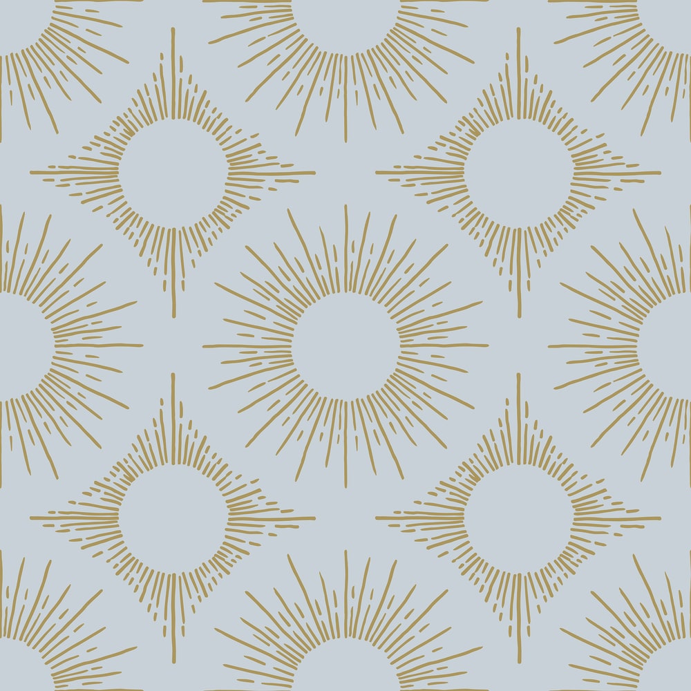 You Are My Sol Mate pattern in vintage shades